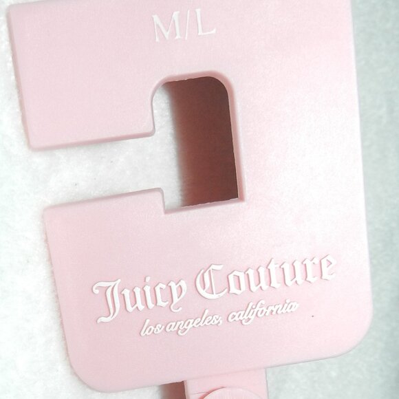 Juicy Couture Leather Belt Logo Buckle dangle charms RARE 🆕 📦⌚🏃🏻💨⚡🚚 - Picture 11 of 15